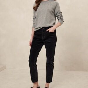 Banana Republic high waist slim corduroy pants
